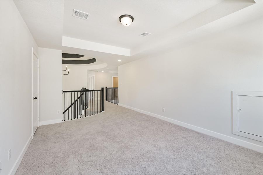 Spacious, unfurnished interior of a new home in The Woodlands Hills – 55', Willis (Image 35).