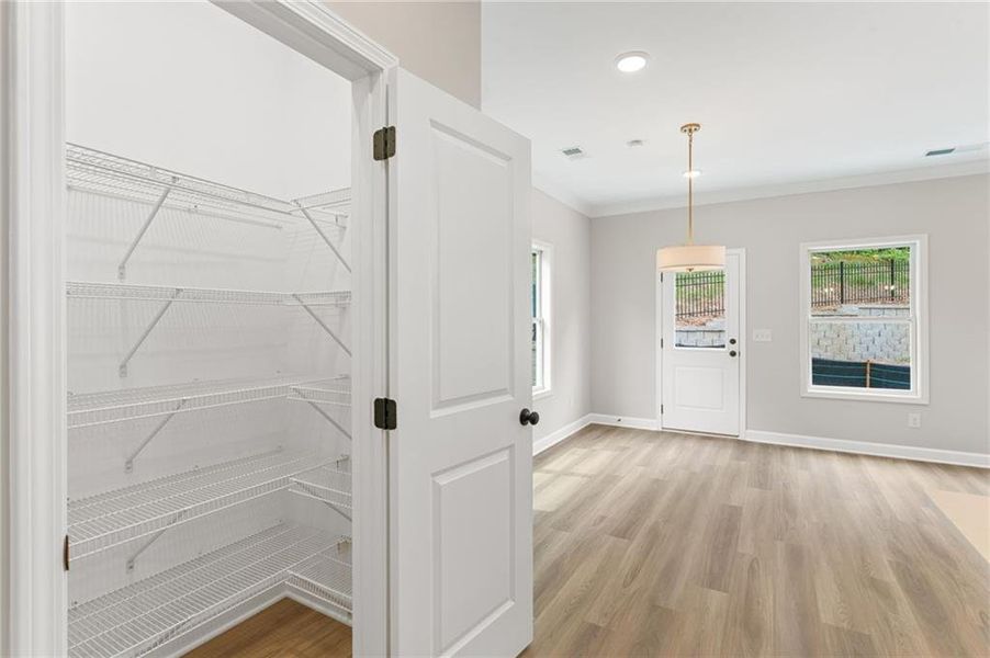 Spacious, unfurnished interior of a new home in River Walk Place, Lawrenceville (Image 24).