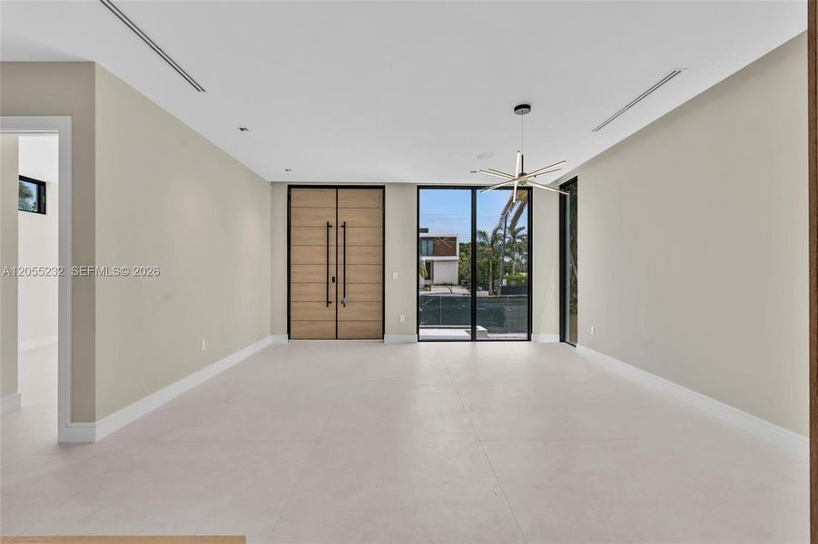 Spacious, unfurnished interior of a new home in , Miami Beach (Image 24). Spacious, unfurnished interior of a new home in , Miami Beach (Image 24).