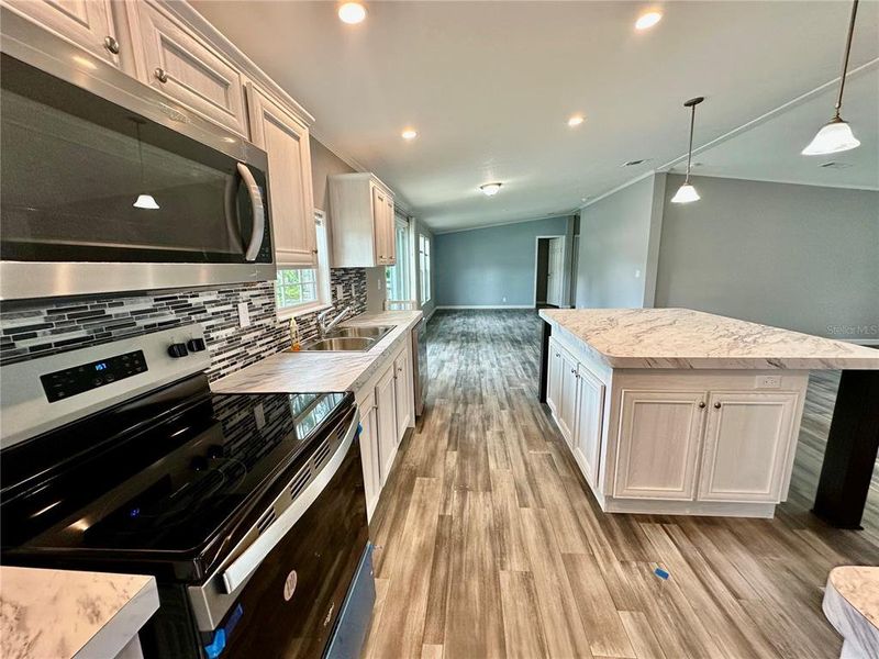 Furnished interior view inside a new home in , Astor (Image 7). Furnished interior view inside a new home in , Astor (Image 7).