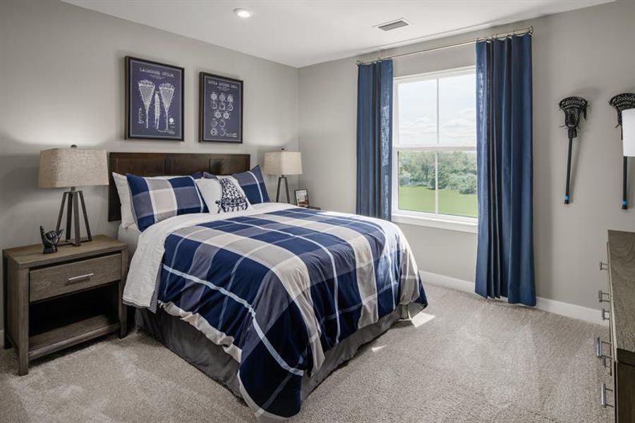 Representative furnished interior of a home built from the Lehigh by Ryan Homes in Derby Meadows, Pleasant View (Image 14).