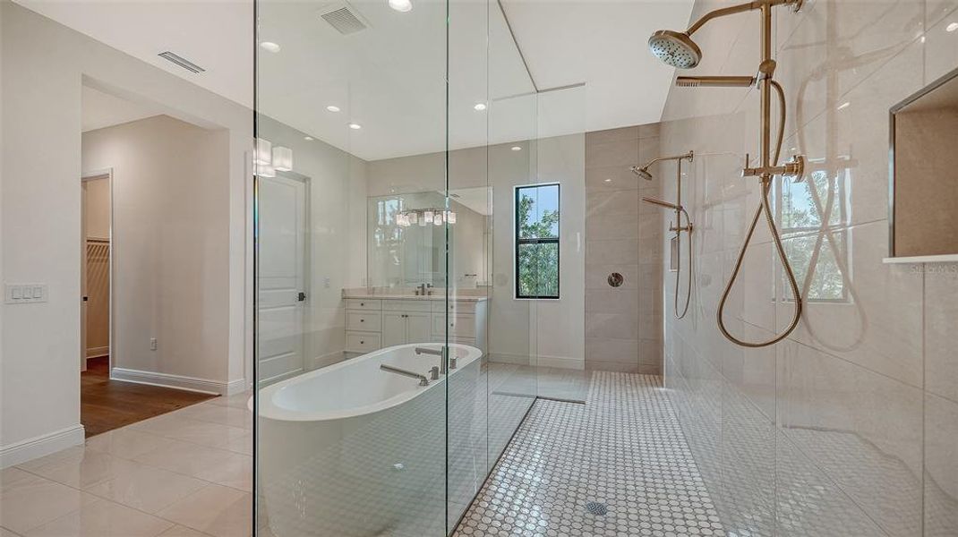 Furnished interior view inside a new home in Tideline, Bradenton (Image 12).