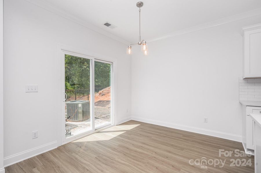 Representative Photo. Dining area