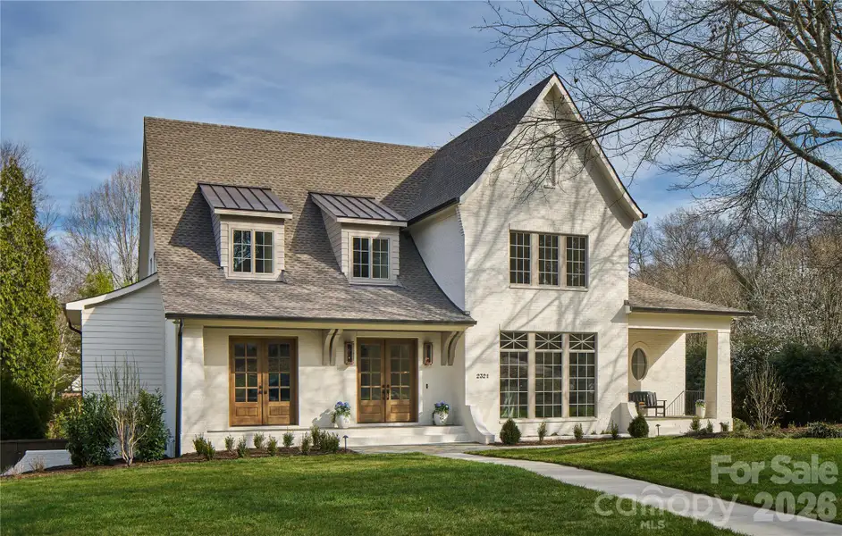 Front exterior of a new home in , Charlotte, NC, highlighting curb appeal (Image 1). Front exterior of a new home in , Charlotte, NC, highlighting curb appeal (Image 1).