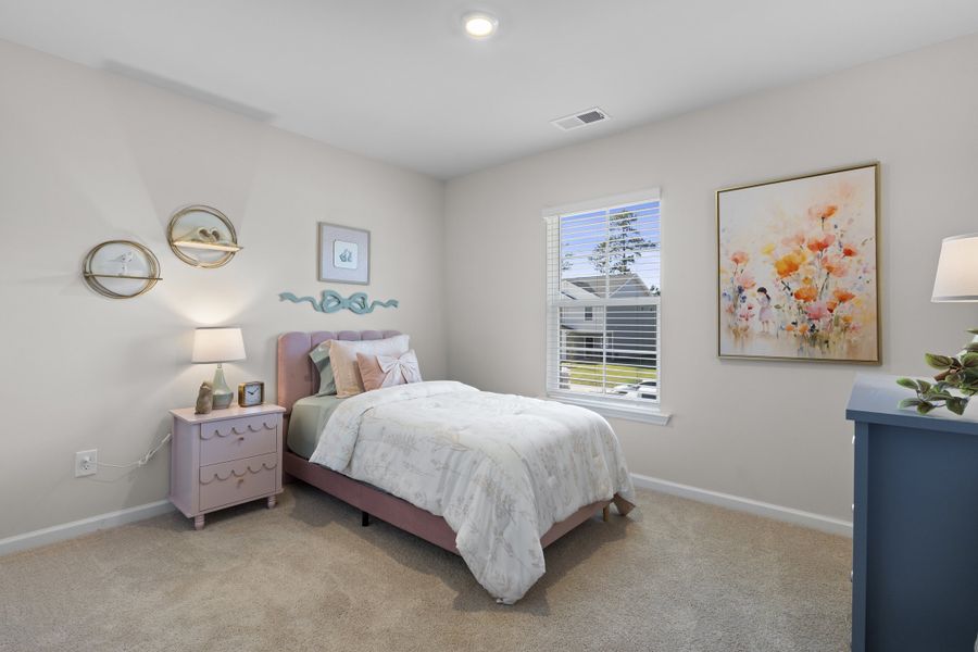 Representative furnished interior of a home built from the Walnut by McGuinn Homes in Sibley Village Townhomes, Sumter (Image 26).