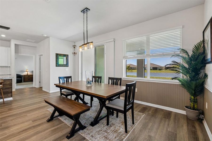 Furnished interior view inside a new home in Star Farms at Lakewood Ranch, Bradenton (Image 63).