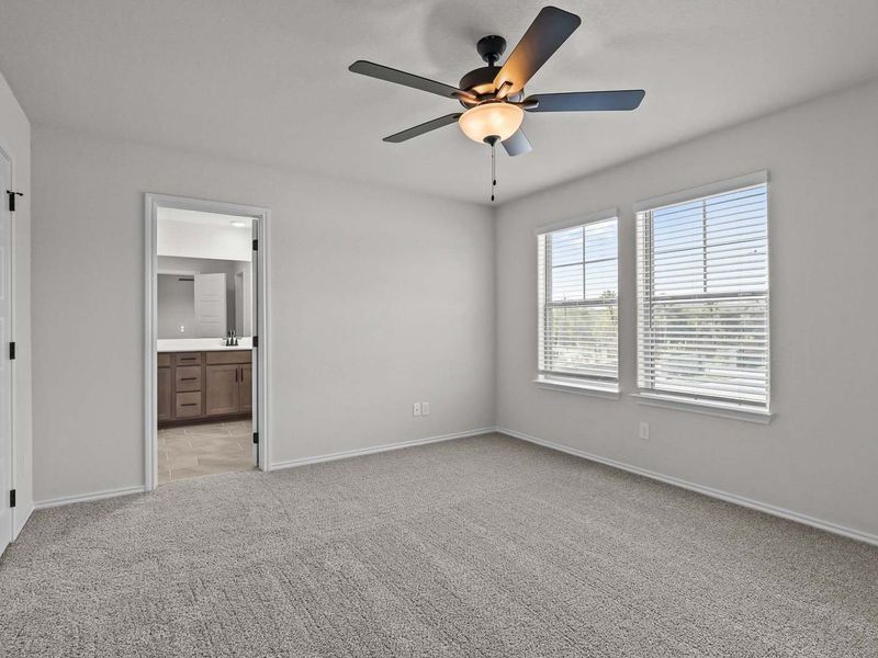 Representative unfurnished interior of a home built from the The Florence B by Davidson Homes LLC in Cedar Heights, San Antonio (Image 28).