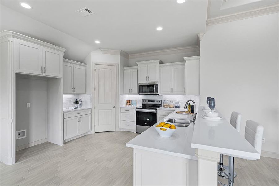 Furnished interior view inside a new home in , Springtown (Image 8).