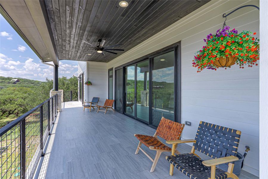 Seamless indoor-outdoor living with generous porches and decks.