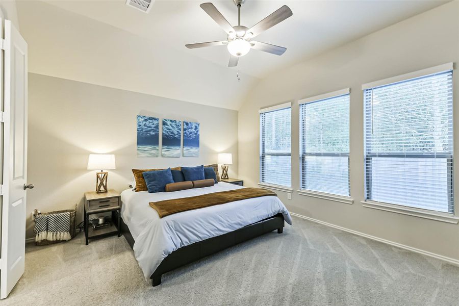 Furnished interior view inside a new home in Escondido 45', Magnolia (Image 19).