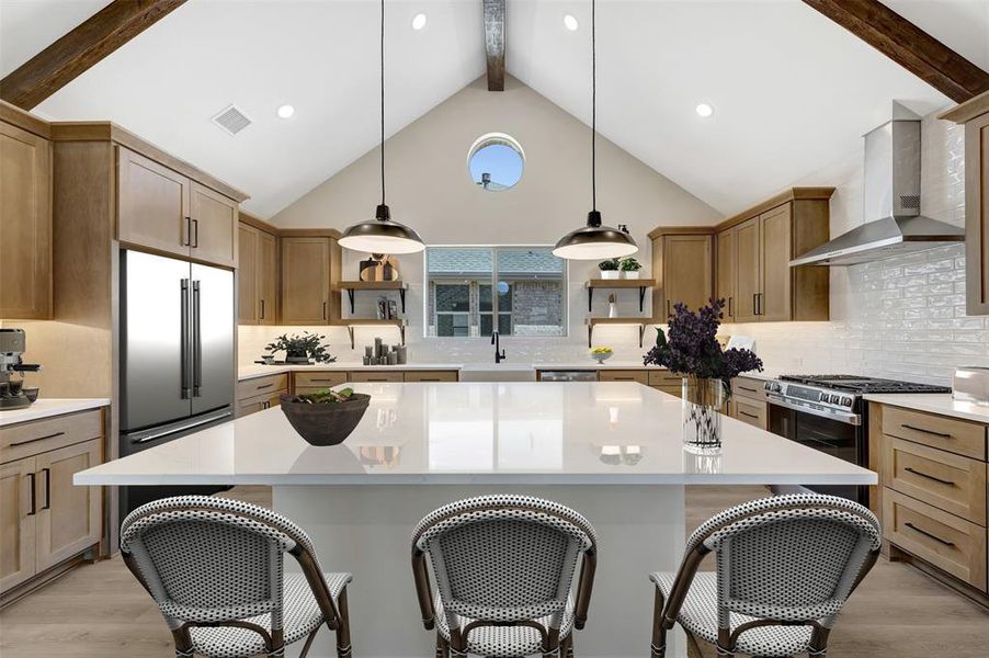 Furnished interior view inside a new home in Elevon, Lavon (Image 19).