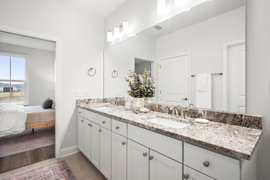 Furnished interior view inside a new home in Sun City Hilton Head, Bluffton (Image 14).