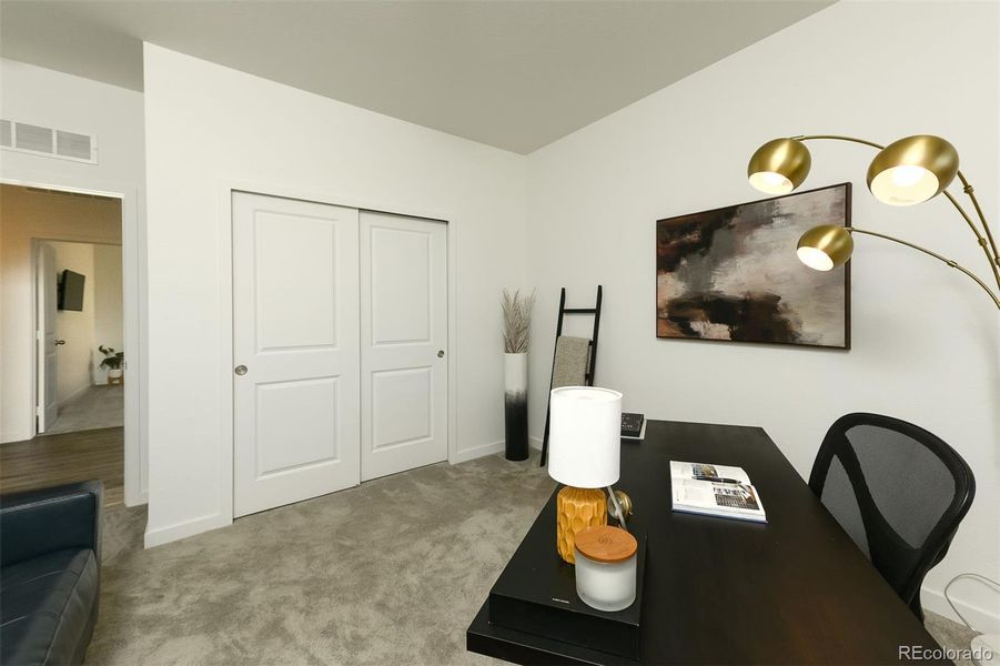 Furnished interior view inside a new home in , Aurora (Image 13). Furnished interior view inside a new home in , Aurora (Image 13).