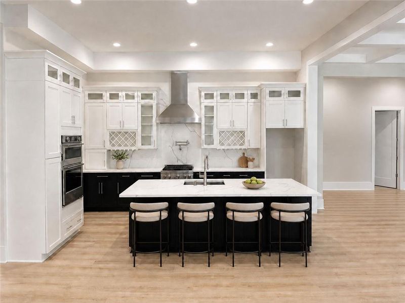 Furnished interior view inside a new home in , Alpharetta (Image 40).