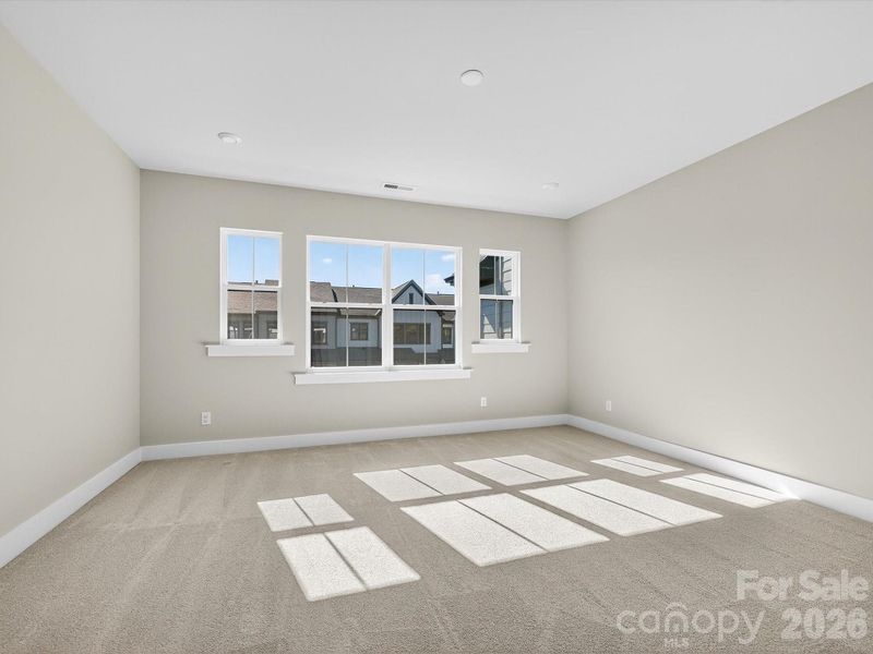 Primary Bedroom with Ample Natural Light