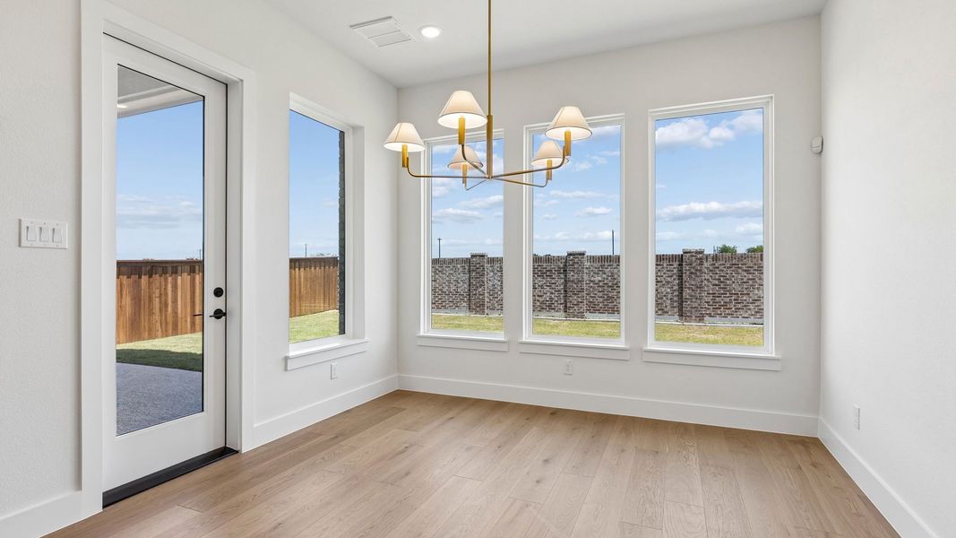 Representative unfurnished interior of a home built from the Custom by Southgate Homes in Prosper Ridge, Prosper (Image 14).