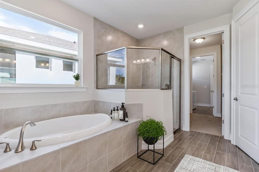 Furnished interior view inside a new home in Coral Lakes - Tradition & Express, Punta Gorda (Image 12).