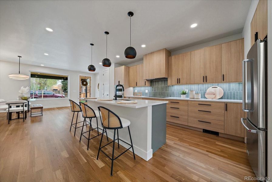 Furnished interior view inside a new home in , Denver (Image 12).