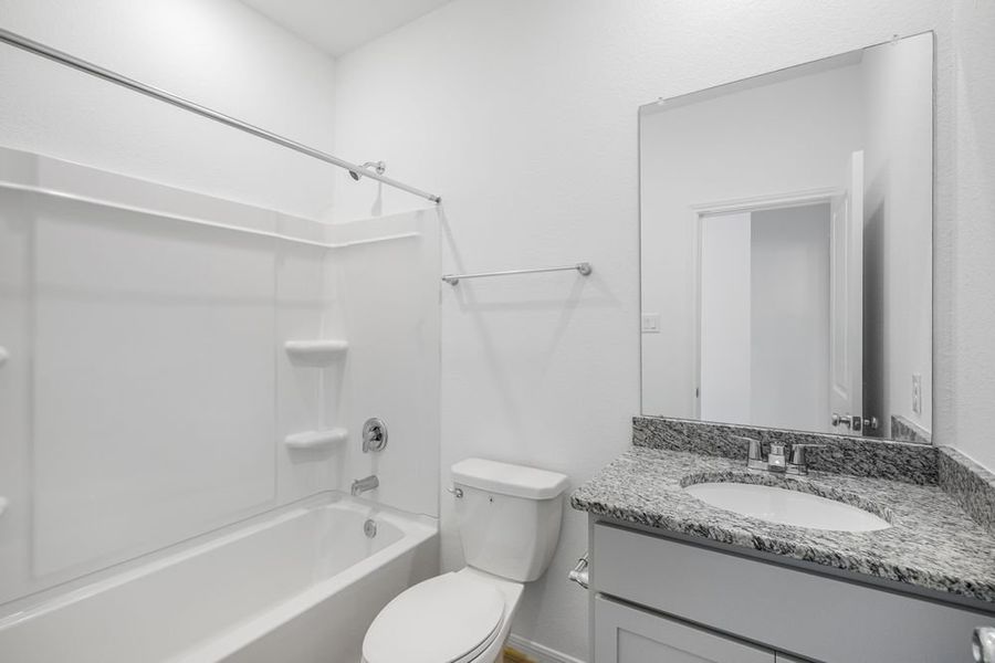 Furnished interior view inside a new home in Brookewater 45s, Rosenberg (Image 8).