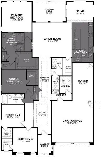 2D floor plan layout of this home in Tirreno at IronWing, Litchfield Park, AZ (Image 5). 2D floor plan layout of this home in Tirreno at IronWing, Litchfield Park, AZ (Image 5).