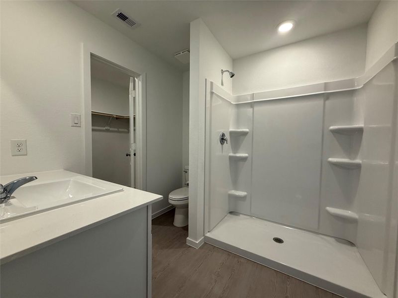 Furnished interior view inside a new home in Sweetgrass Village: Cottage Collection, Crosby (Image 7).