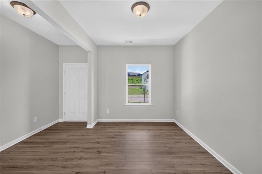 Spacious, unfurnished interior of a new home in The Stiles, Cartersville (Image 30).
