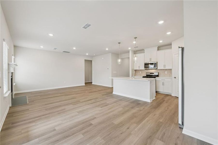 Spacious, unfurnished interior of a new home in Parkside at Grayson, Grayson (Image 36).