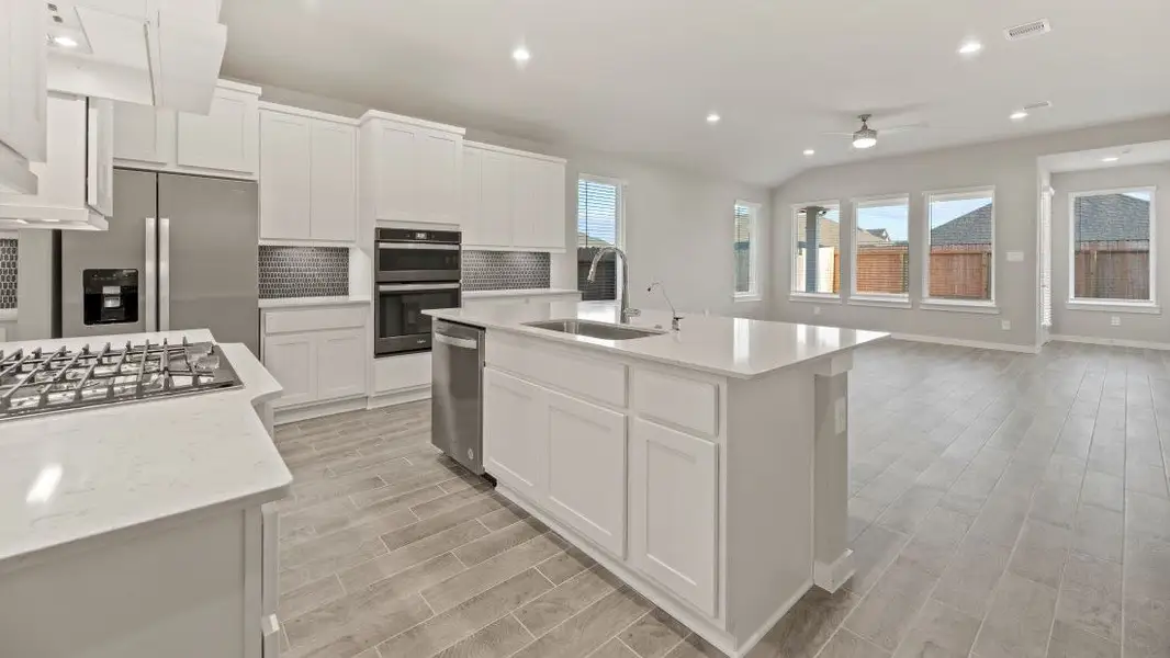 Representative furnished interior of a home built from the Colby by D.R. Horton in Westland Ranch 50' Homesites, League City (Image 5).