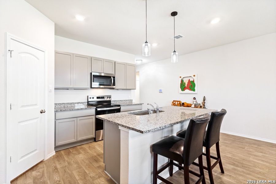 Furnished interior view inside a new home in Swenson Heights, Seguin (Image 16).