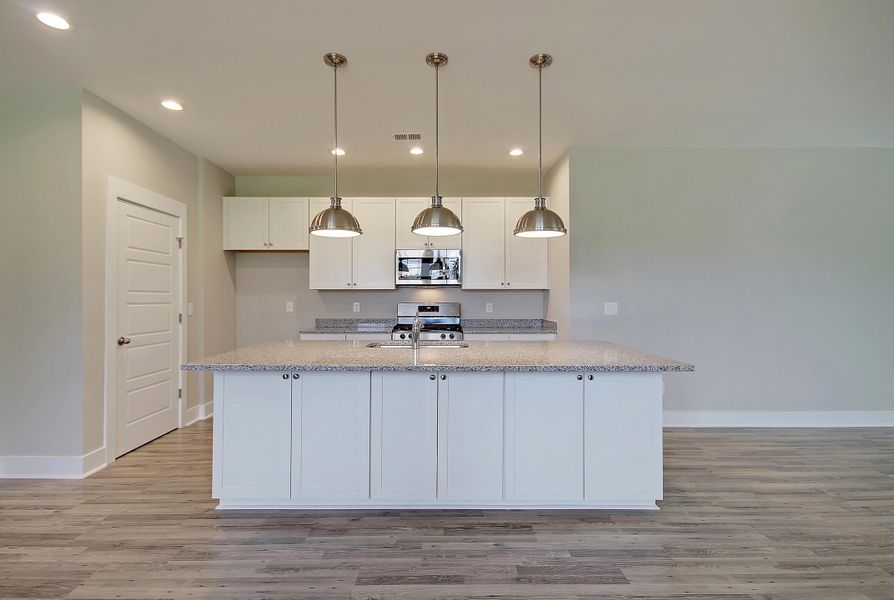 Furnished interior view inside a new home in Creek Pointe, Moncks Corner (Image 6). Furnished interior view inside a new home in Creek Pointe, Moncks Corner (Image 6).