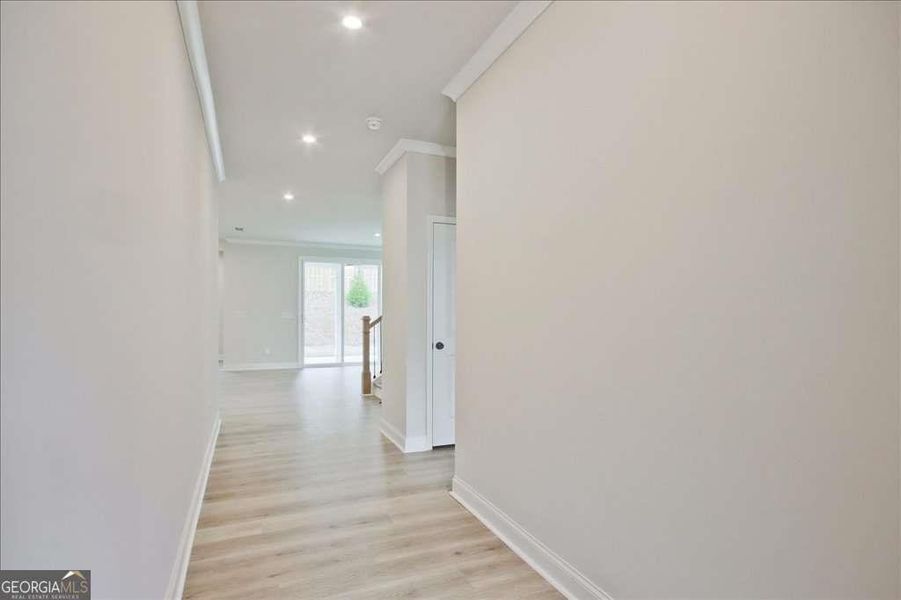 Spacious, unfurnished interior of a new home in The Paddocks at Doc Hughes, Buford (Image 37).