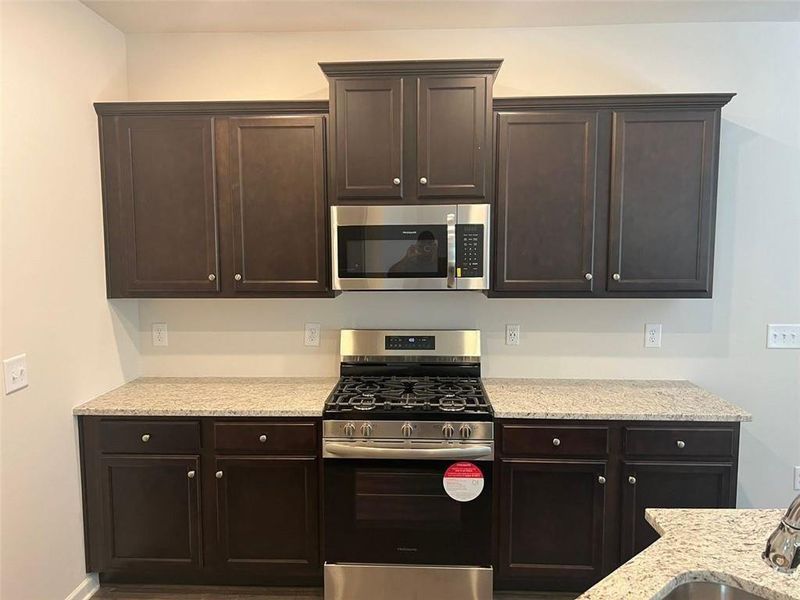 Furnished interior view inside a new home in Castleberry Pointe, Dawsonville (Image 9).