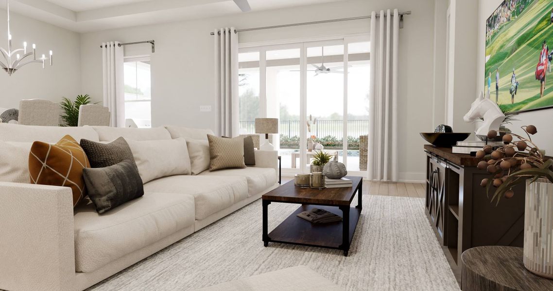 Artist Rendering - Laredo Great Room