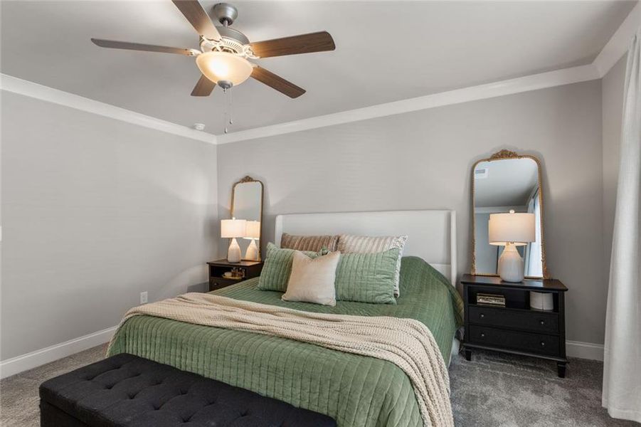 Furnished interior view inside a new home in Terrace at Riverview Landing, Smyrna (Image 14).