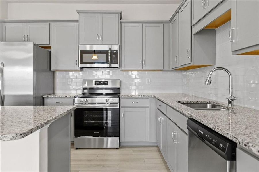 Furnished interior view inside a new home in Fairington, Cartersville (Image 11).