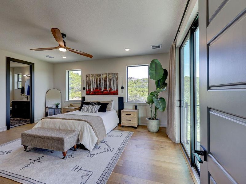 Furnished interior view inside a new home in , Bertram (Image 13).