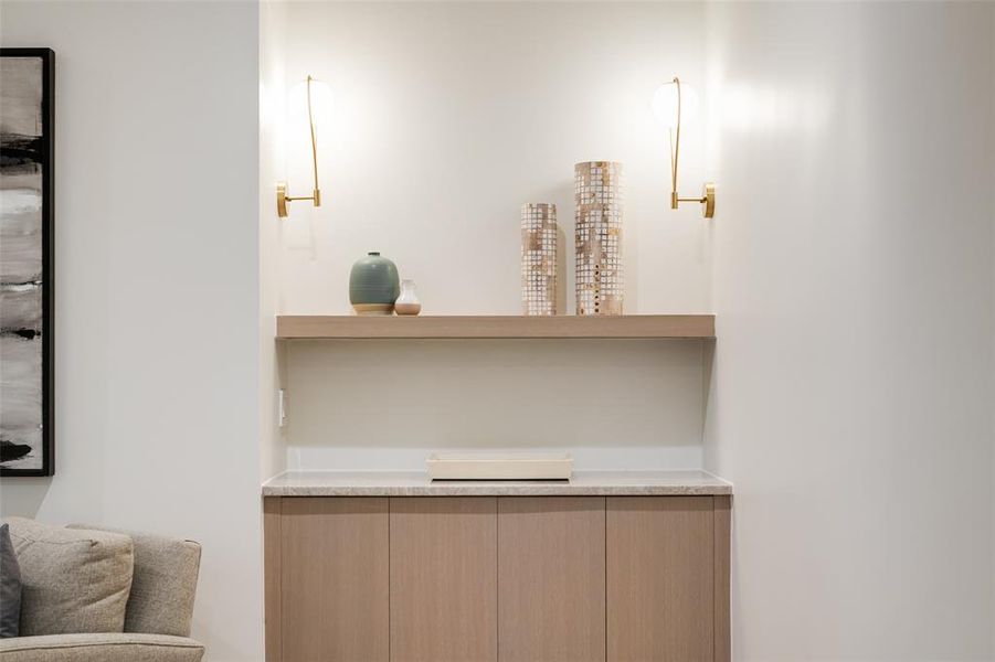 Close-up of interior finishes inside a home in , Dallas (Image 20).