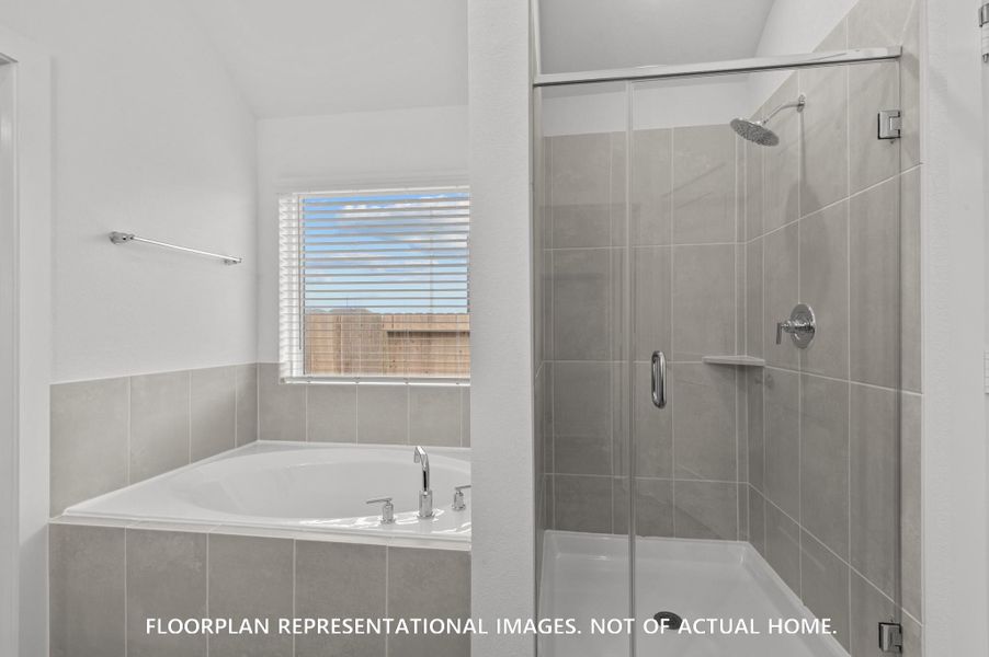 Furnished interior view inside a new home in Indian Springs, Crosby (Image 4).