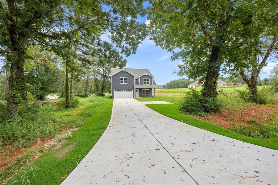 Front exterior of a new home in , Clarkesville, GA, highlighting curb appeal (Image 27).