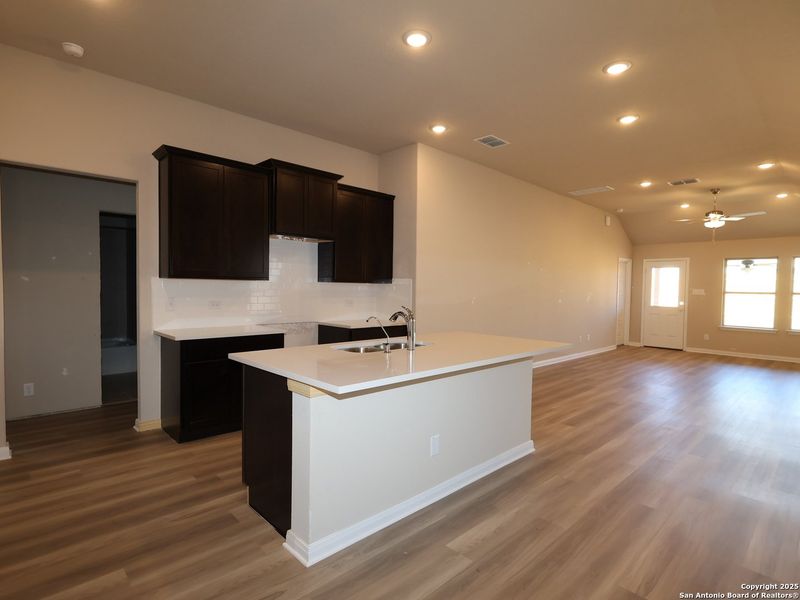 Furnished interior view inside a new home in Park Place, New Braunfels (Image 7).