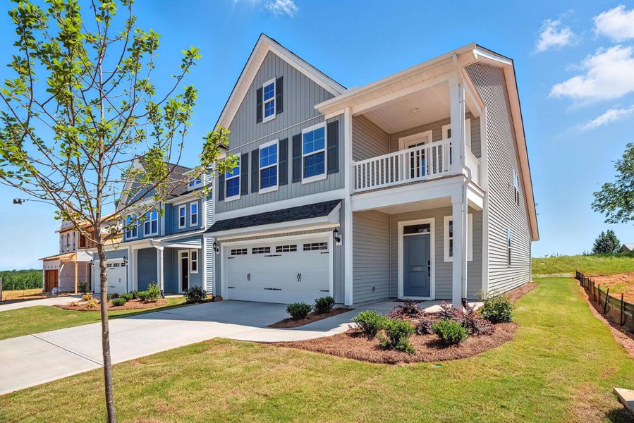 Front exterior of a new home in , Summerville, SC, highlighting curb appeal (Image 17).