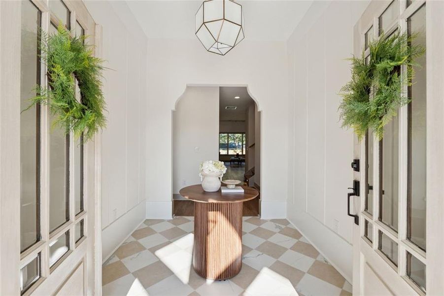 Furnished interior view inside a new home in , Marietta (Image 3).