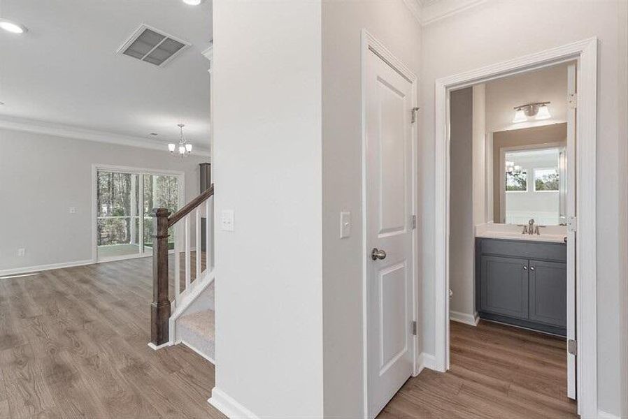 Spacious, unfurnished interior of a new home in Parker's Preserve, Ridgeville (Image 4). Spacious, unfurnished interior of a new home in Parker's Preserve, Ridgeville (Image 4).