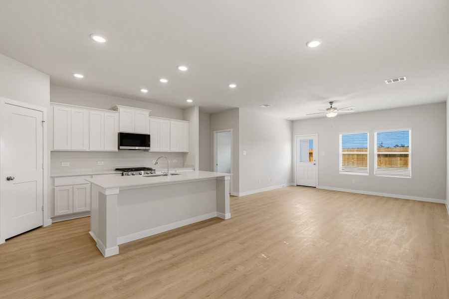 Furnished interior view inside a new home in Northpark South, Porter (Image 8).