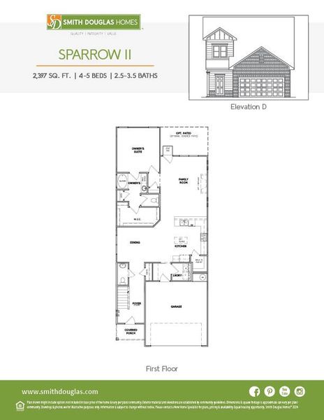 The Sparrow II First Floor