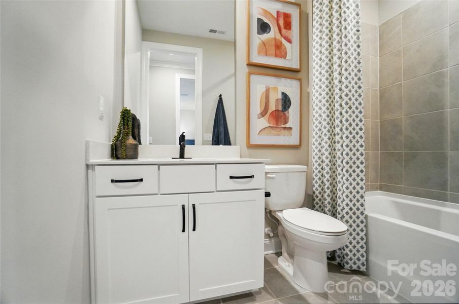 Representation only of hall bath