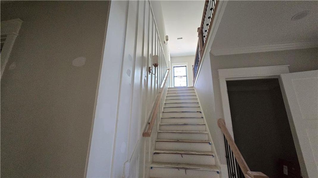 In-progress construction of a new home in , Acworth, GA (Image 32).