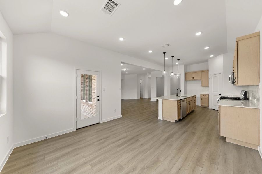 Open Kitchen-Dining Room