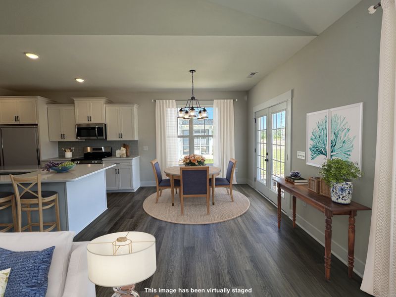 Furnished interior view inside a new home in River Hills, Shallotte (Image 6).