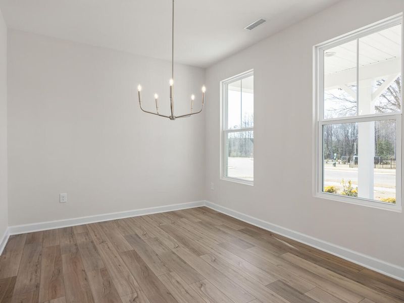 Spacious, unfurnished interior of a new home in Retreat at North Main, Lillington (Image 11).
